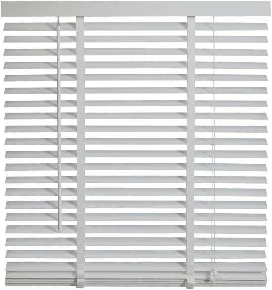 Koopjeshoek - Intensions - Jaloezie Hout - 50mm - Structuur, Huis en Inrichting, Woonaccessoires | Wandplanken en Boekenplanken