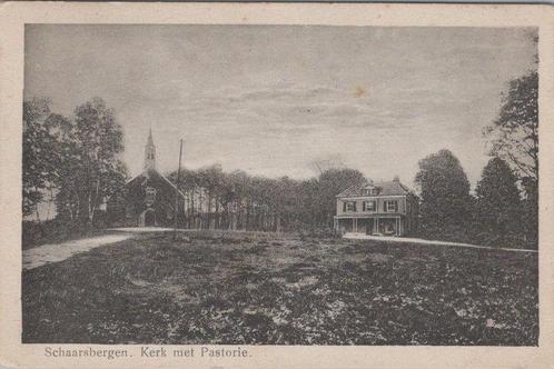 SCHAARSBERGEN - Kerk met Pastorie, Verzamelen, Ansichtkaarten | Nederland, Verzenden
