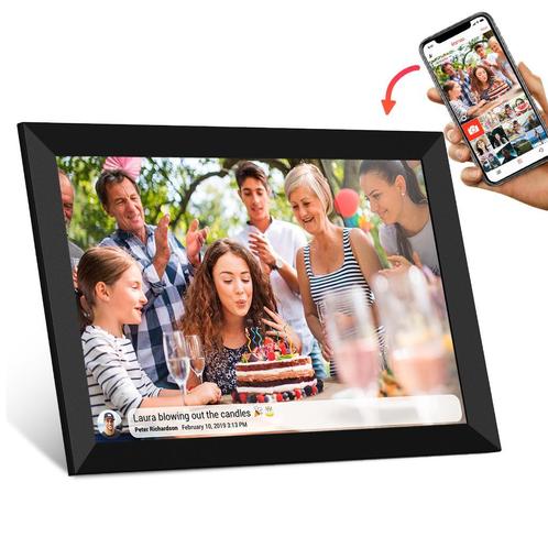 CYTEM Frameo digitale fotolijst met WiFi en familie App, Audio, Tv en Foto, Fotografie | Digitale fotolijsten, 2 GB of meer, Nieuw