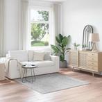 vidaXL Antislip Shaggy Tapijt Grijs 160 x 160 cm PP, Huis en Inrichting, Verzenden, Nieuw, Grijs