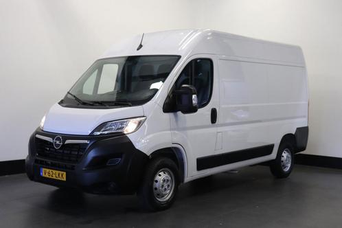 Opel Movano 2.2D 120PK L2H2 EURO 6, Auto's, Bestelauto's, Dealer onderhouden, Lease, Zwart, Handgeschakeld, Wit, Opel, Financial lease