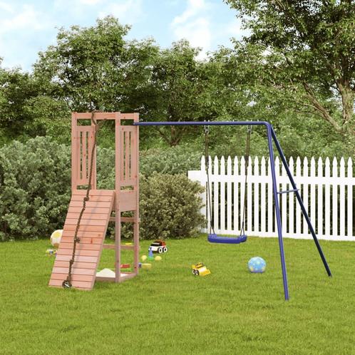 vidaXL Speelhuis massief douglashout, Kinderen en Baby's, Speelgoed | Buiten | Speeltoestellen, Nieuw, Verzenden