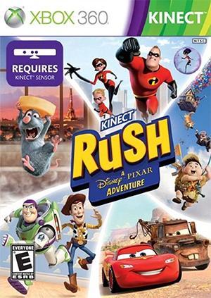 Xbox 360 - Kinect Rush - een Disney Pixar avontuur, Spelcomputers en Games, Games | Xbox 360, Zo goed als nieuw, Ophalen of Verzenden