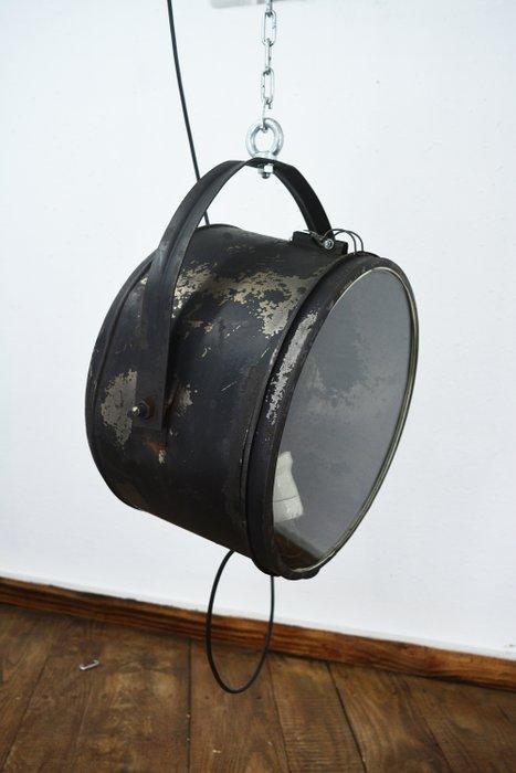 Plafondlamp - Metaal, Staal - Sovjet-Unie, Antiek en Kunst, Antiek | Wandborden en Tegels