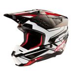Alpinestars S-M5 Action 2 Helmet Ece 22.06 Black White, XXL, Nieuw met kaartje, Overige merken, Heren