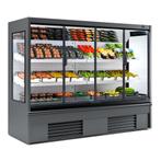 GGM Gastro | Wandkoeling - 2580mm - 1408 liter - met |, Witgoed en Apparatuur, Koelkasten en IJskasten, Verzenden, Nieuw, 140 tot 160 cm