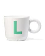 HEMA Mok 280ml letter L, Huis en Inrichting, Keuken | Servies, Verzenden, Nieuw
