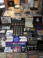 Wereld. Collection of coins/banknote/medals/euro inkl. pp, Postzegels en Munten