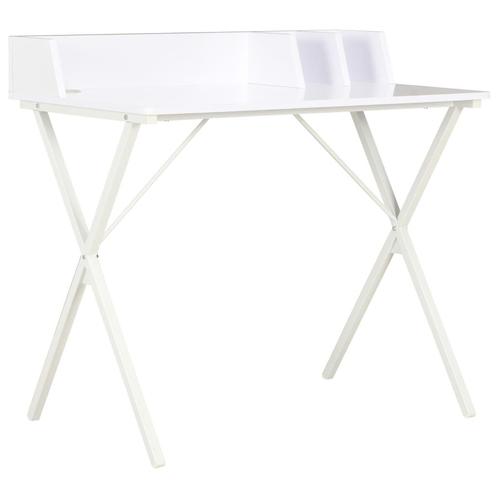 vidaXL Bureau 80x50x84 cm wit, Huis en Inrichting, Bureaus, Nieuw, Verzenden