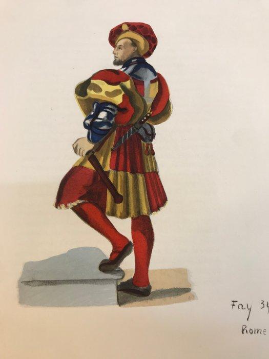 Gaston Castella, / Fred Fay - La Garde Fidèle du Saint-Père., Antiek en Kunst, Antiek | Boeken en Bijbels