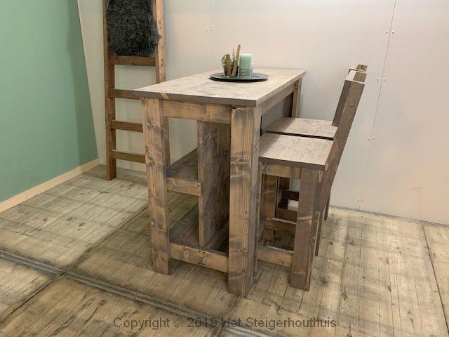 Bartafel Keukentafel Multi - 120 x 120 x 100 cm - Meerdere, Huis en Inrichting, Tafels | Statafels, Nieuw, Ophalen of Verzenden