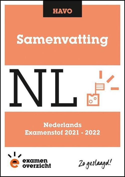 ExamenOverzicht   Samenvatting Nederlands HAVO 9789493237827, Boeken, Schoolboeken, Zo goed als nieuw, Verzenden