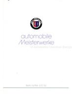 1989 BMW ALPINA B12 5.0 BROCHURE DUITS, Boeken, Auto's | Folders en Tijdschriften, Nieuw, Author