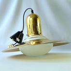 Space Age MCM - Plafondlamp - Saturn - Glas, Metaal