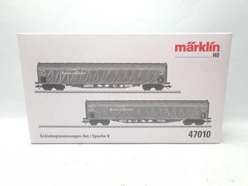Märklin H0 - 47010 - Modeltrein goederenwagonset (2) - beschikbaar voor biedingen