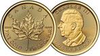 1/10 Ounce - Goud .999 - 2026 - Maple Leaf fine gold, Postzegels en Munten, Edelmetalen en Baren
