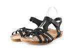 Mustang Sandalen in maat 38 Zwart | 10% extra korting, Verzenden, Zwart, Sandalen of Muiltjes, Mustang