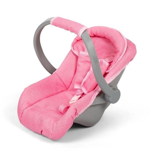 Mamamemo - autostoel voor poppen en knuffels - Roze, Kinderen en Baby's, Speelgoed | Overig