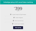 AVG Proof Data Tracking Setup Voor Online Marketing - € 399, No cure no pay, Beveiliging en Viruspreventie