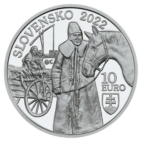 Slowakije 10 Euro Kovaica 2022, Postzegels en Munten, Munten | Europa | Euromunten, Verzenden