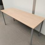 Gispen tafel smalle tafel bijzettafel bureau 160x60 cm, Huis en Inrichting, Tafels | Bijzettafels, Gebruikt
