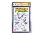 Wolverine 1 - 14 signatures and 3 sketches - CGC Signature, Boeken, Strips | Comics, Nieuw