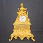Figurale pendule Empire - Verguld brons - 1800-1850 -, Antiek en Kunst