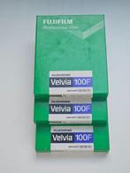 FujiFilm 3x Velvia 100F Ongebruikte fotofilm, Audio, Tv en Foto, Fotocamera's Analoog, Nieuw
