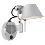 Artemide Tolomeo Micro Faretto, aluminium - met schakelaar, Huis en Inrichting, Lampen | Wandlampen, Verzenden, Nieuw