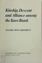 Kinship, Descent, and Alliance Among the Karo Batak, Nieuw, Verzenden