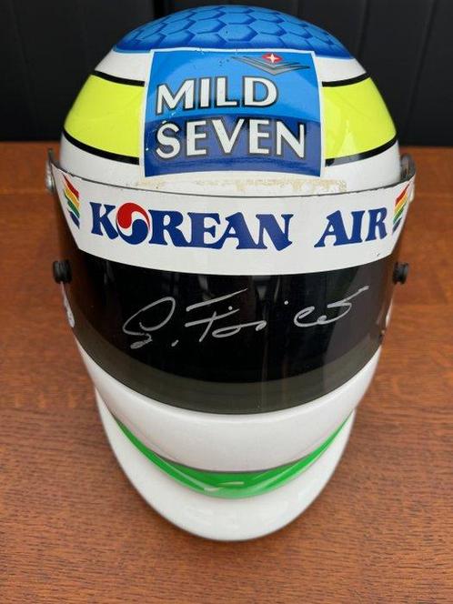 Benetton - Giancarlo Fisichella - 1998 - Replica helmet, Verzamelen, Automerken, Motoren en Formule 1