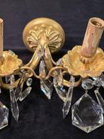 Wandkandelaar (2) - Verguld brons