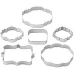 Wilton Uitstekers Plaque Set/6, Hobby en Vrije tijd, Taarten en Cupcakes maken, Verzenden, Nieuw