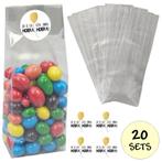 Fako Bijoux - Uitdeelzakjes Met Sluitstickers - 20 Stickers, Verzenden, Nieuw