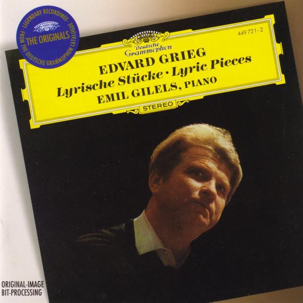cd - Edvard Grieg - Emil Gilels â Lyrische StÃ¼cke = L, Cd's en Dvd's, Cd's | Overige Cd's, Zo goed als nieuw, Verzenden