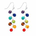 Fako Bijoux® - Oorbellen - Chakra Reiki - Multicolour 1, Sieraden, Tassen en Uiterlijk, Verzenden, Nieuw