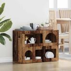 vidaXL Dressoir Oudhout 80,5 x 35 x 59 cm Bewerkt hout, Verzenden, Nieuw, Overige houtsoorten, Minder dan 50 cm