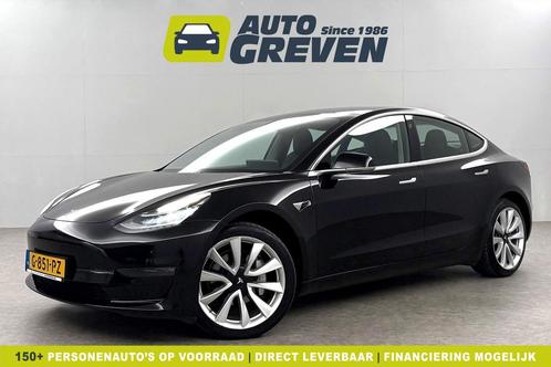 Tesla Model 3 Long Range AWD 75 kWh 360Cam 351PK Autopilot., Auto's, Tesla, Te koop, Automaat, Sedan, Elektrisch, Zwart, Model 3