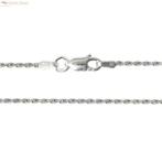 Zilveren rope ketting 55 cm 1.6 mm, Verzenden, Nieuw, Zilver