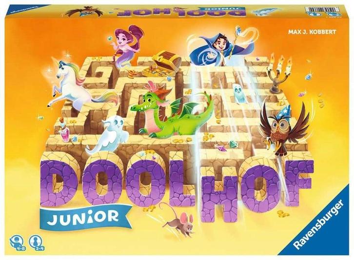 Doolhof - Junior | Ravensburger - Gezelschapsspellen, Hobby en Vrije tijd, Gezelschapsspellen | Bordspellen, Nieuw, Verzenden