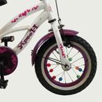 Volare 12 inch kinderfiets wit voor 2-4 jaar | BikeFlip, Ophalen of Verzenden, Gebruikt, Volare