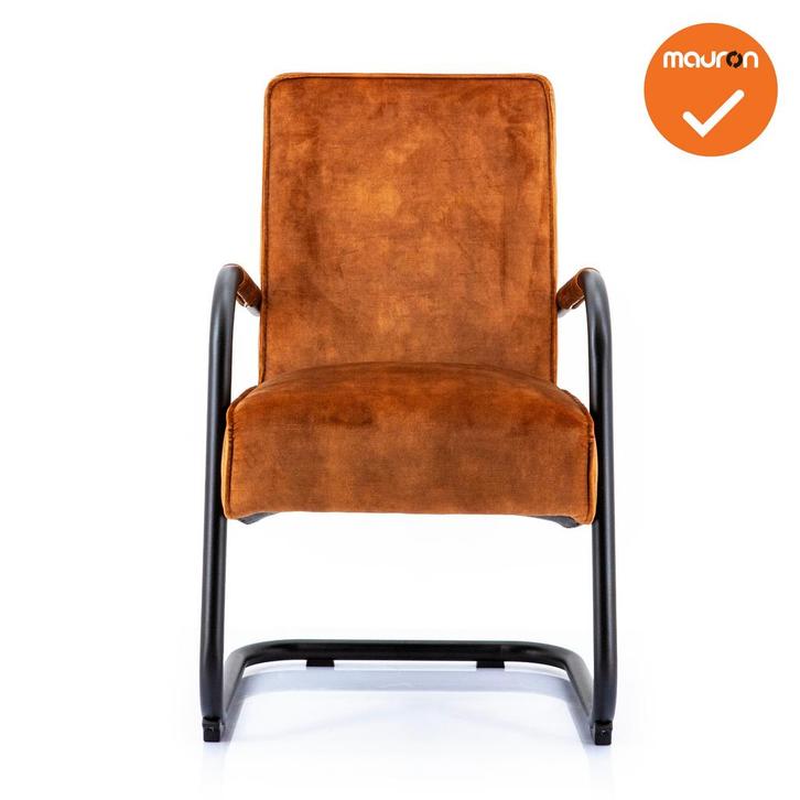 Dunton - Vergader/Eetkamerstoel - Adore Cognac, Zakelijke goederen, Kantoor en Winkelinrichting | Kantoormeubilair en Inrichting