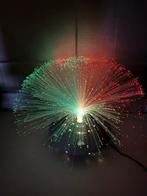 Lamp - Vintage Space Age Gekleurde Glasvezel UFO Lamp -, Antiek en Kunst