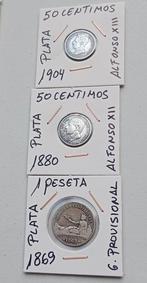 Spanje. Peseta 1869-2001 (Zonder Minimumprijs), Postzegels en Munten