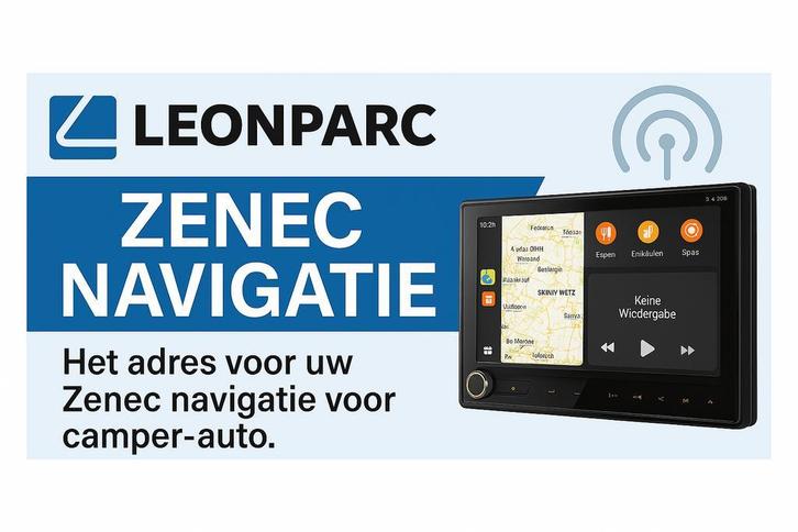 Zenec Xzent radio navigatie camper Fiat Citroën Peugeot, Auto diversen, Autonavigatie, Nieuw, Ophalen of Verzenden