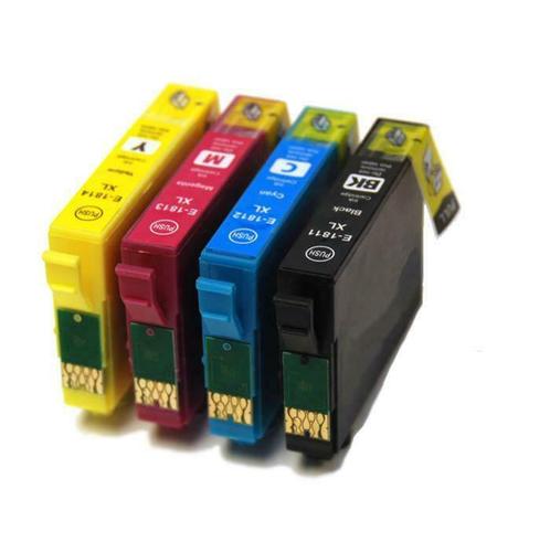 Set Huismerk Epson 18XL T1816 T1811 T1812 T1813 T1814 + chip, Computers en Software, Printerbenodigdheden, Cartridge, Nieuw, Verzenden