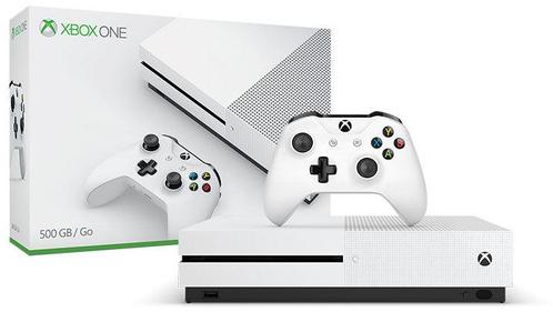 Xbox one S 500GB met garantie bundel, Spelcomputers en Games, Spelcomputers | Xbox One, Met 1 controller, 500 GB, Zo goed als nieuw