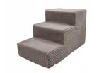 Hondentrap – 3 treden – corduroy – antislip – 30cm h, Ophalen of Verzenden, Nieuw