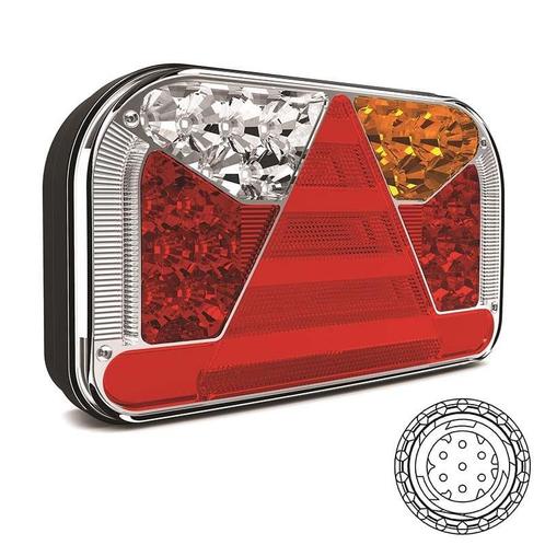 Fristom Achterlicht LED rechts 7 PINs AMP connector, Auto diversen, Aanhangwagen-onderdelen, Ophalen of Verzenden