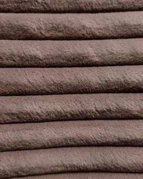 Rib Fluweel Taupe, Hobby en Vrije tijd, Stoffen en Lappen, Grijs, Nieuw